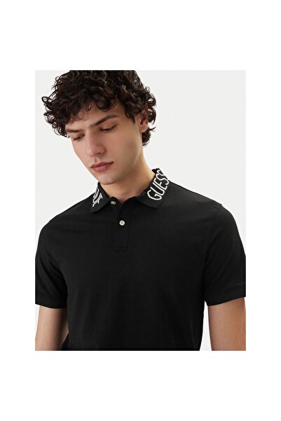 Guess Polo bărbați M6GP66K3070 Negru