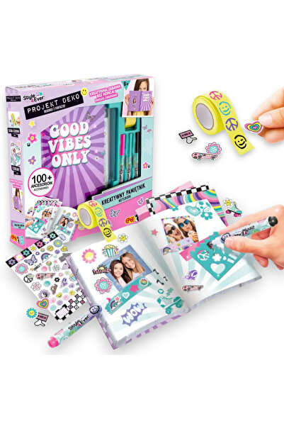 EPEE Set agenda creativa pentru copii, 10 foi colorate, 3 markere, EPPE