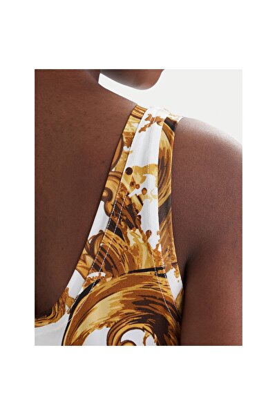 VERSACE JEANS COUTURE Rochie de zi pentru femei 80HAO946 JS533 Albă