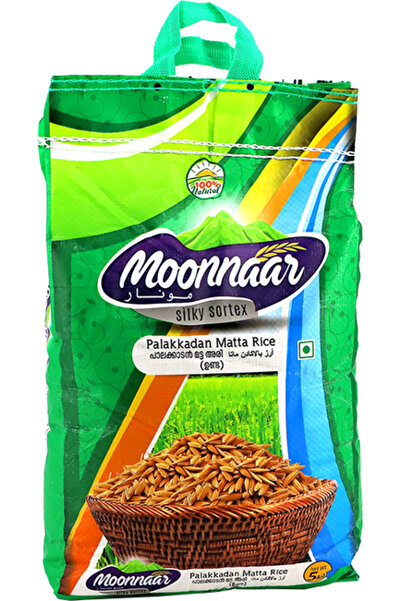 MOONNAAR Palakkadan Unda Matta Rice 5kg