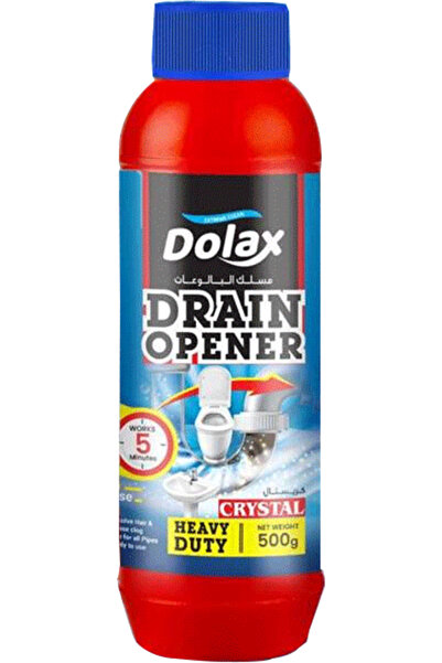DOLAX Drain Opener 500g (Crystals)