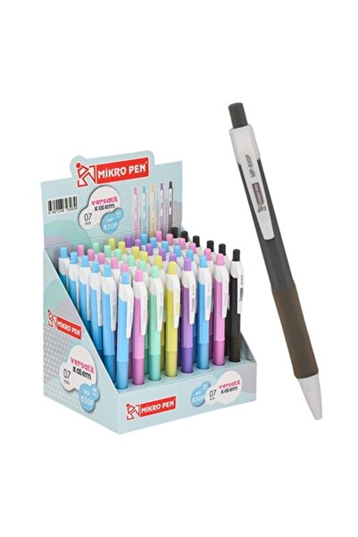 Mikro Versatil Pen Pastel Tip Pen 0.7 Mp 830P Assorted - 3 Pieces