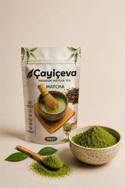 ÇAYİÇEVA Saf Matcha ,Pure Matcha 100 Gr