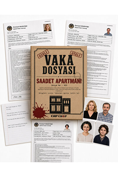 Store Saadet Apartmanı - Dedektiflik Oyunu