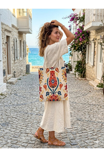 Gamy Crafts Ethnic Tapestry Woven Canvas Bag - Woven Shoulder Bag with Rope S...