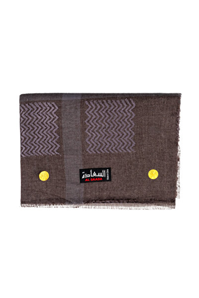 First Life Colorful Shemagh with an Elegant Flowy Design Ensures Geometric St...