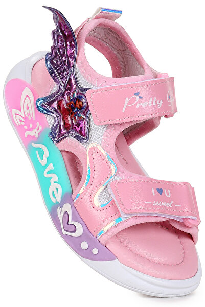 Kiko Kids Lug Velcro Girls' Sandals