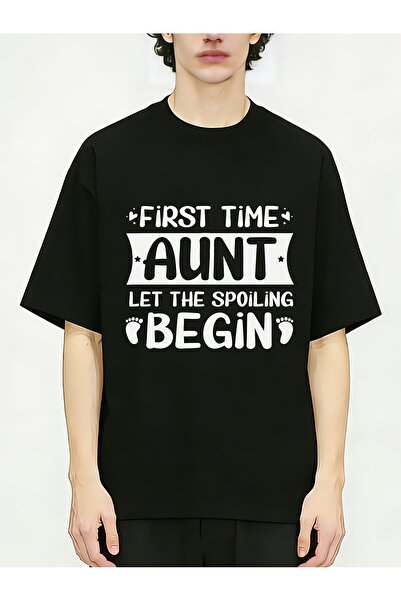 212Wear تيشيرتات رجالية من First Time Aunt Let The Spoiling Begin Family برقب...