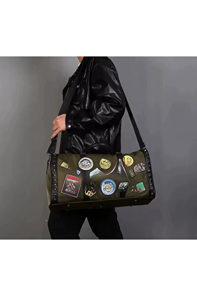 1way The Bag Decorated with Colorful Patches