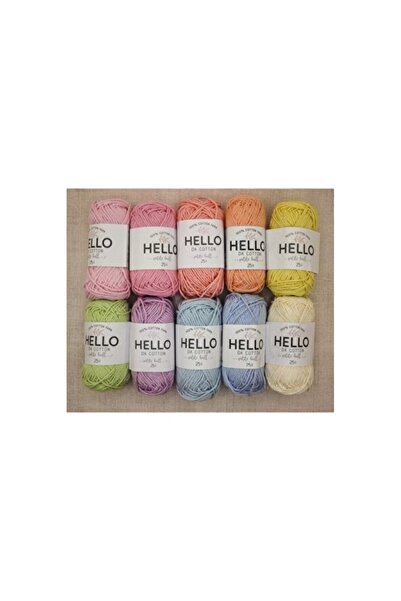 Empressco Pastel Colored 10-Piece Amigurumi and Punch Yarn Set, Soft and High...