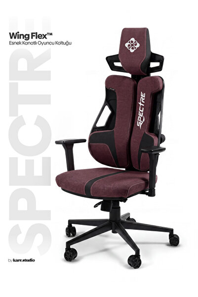 Karr Gaming Spectre Oyuncu Koltuğu - Bordo
