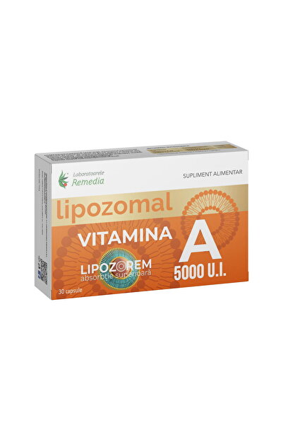 Remedia Vitamina A Lipozomala 5000UI 30cps