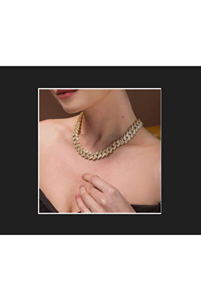 zerzembe Cuban Design Necklace 41 cm