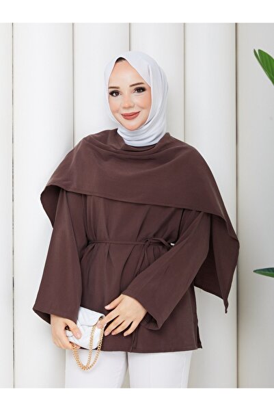 REMA BUTİK Tunic with Cape Detail