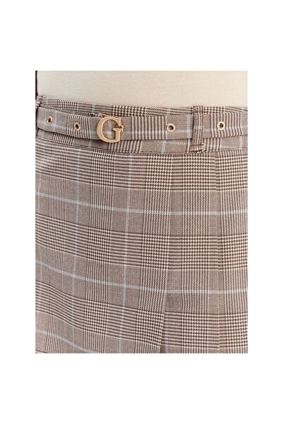 Guess Fustă mini de damă W6RD55WJ642 Maro