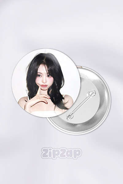 ZipZap BABYMONSTER Baemon Kpop Çanta Süsü Rozet İğneli Buton Rozet Seti (1 ADET)