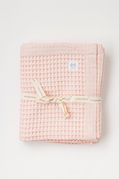 andywawa 100% Cotton 100*120cm Pique Pink