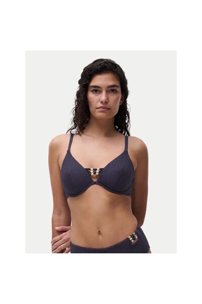 Chantelle Top de bikini pentru femei C1ADMA C67 Bleumarin