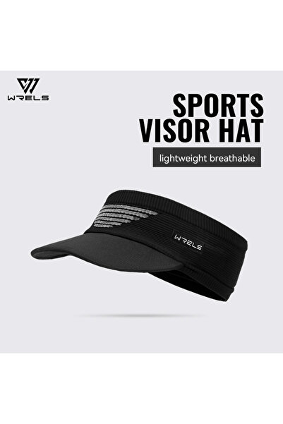 choice2 black WRELS Anti-UV Empty Top Hat Breathable Quick-Drying Outdoor Spo...