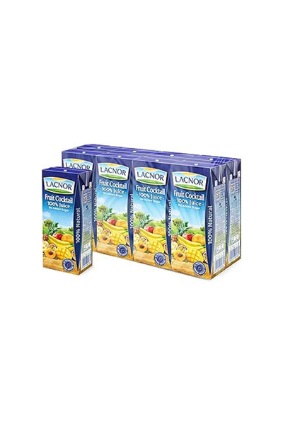 Lacnor Long Life Fruit Cocktail 8 x 180ml