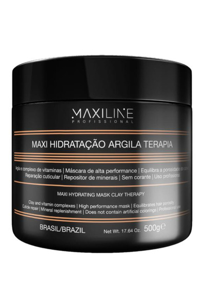 Maxiline Professional Masca Hidratanta cu Argila - Maxiline Profissional Maxi...