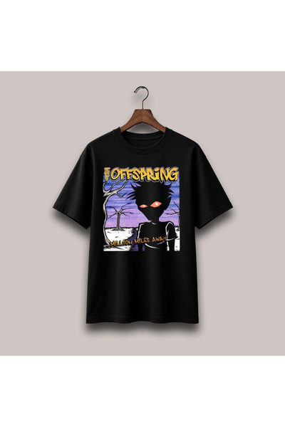 Grafftee Clothing Μπλουζάκι Unisex Oversize με στάμπα Offspring