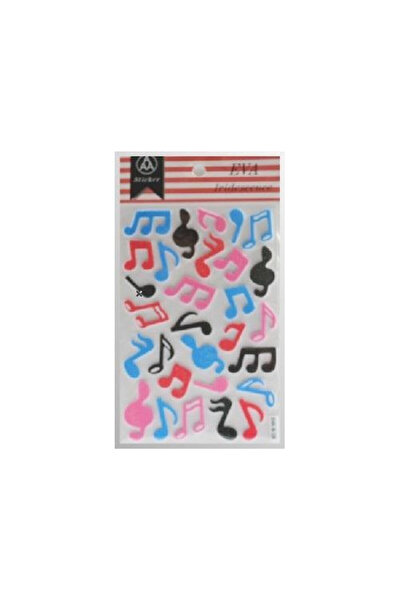 Galeria Hobby Autocolante din spuma (stickere) cu sclipici fin, motive muzica...