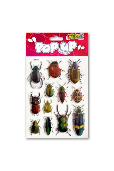 Penmate Stickere metalice 3D multicolor 14.5x24cm