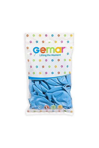 Godan Set 100 baloane bleu 26 cm, Gemar