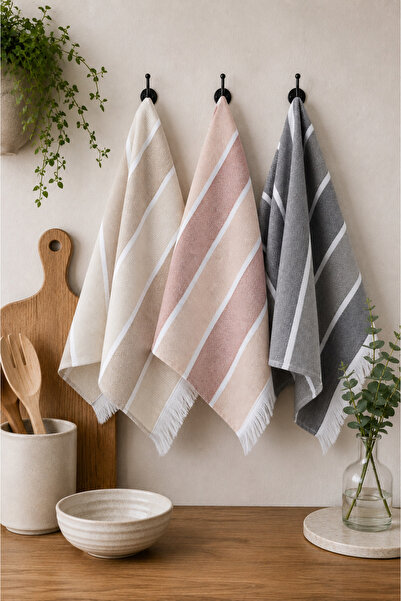 Daylife 3-Pack Kitchen Cloth 40X60 cm 100% Cotton 240 Gsm Jacquard Kitchen Cl...