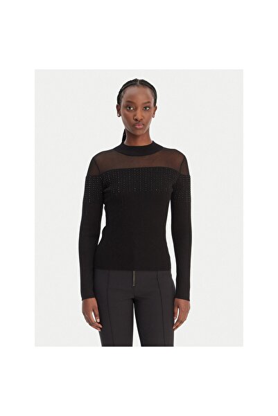 Guess Pulover de damă W6RR70Z2YK2 Negru