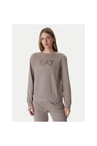 EA7 Emporio Armani Γυναικεία Μπλούζα 7W000953 AF15831 Καφέ