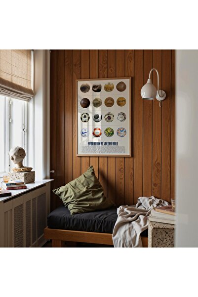 HOME MODE 30x40 cm / 12x16 Inch Beige Floating Frame Canvas | Evolution of So...
