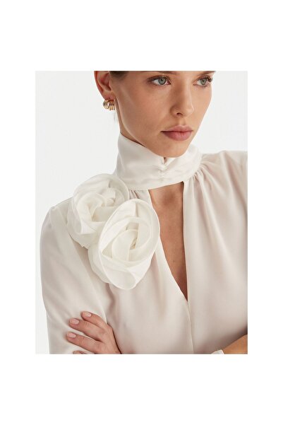 Access Fashion Γυναικεία Μπλούζα 54-2063 Λευκή