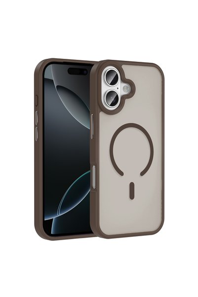 zore iPhone 17 Case Magsafe Supported Camera Raised Silicone Matte Anti-Finge...
