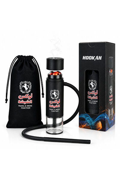 Generic Arabic Portable Hookah Car Shisha Set Travel Mini Hookah with Carry Bag
