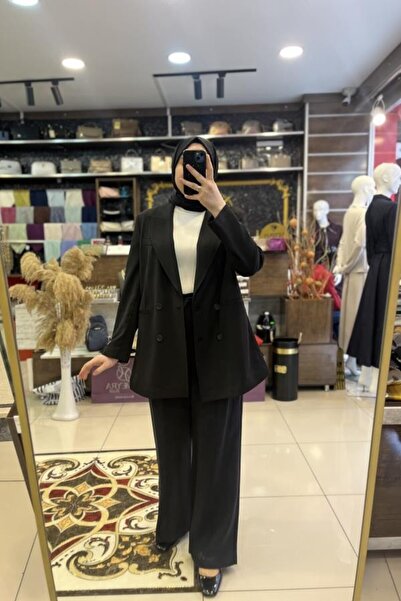 HÜMEYRA BUTİK Double Breasted Blazer Jacket