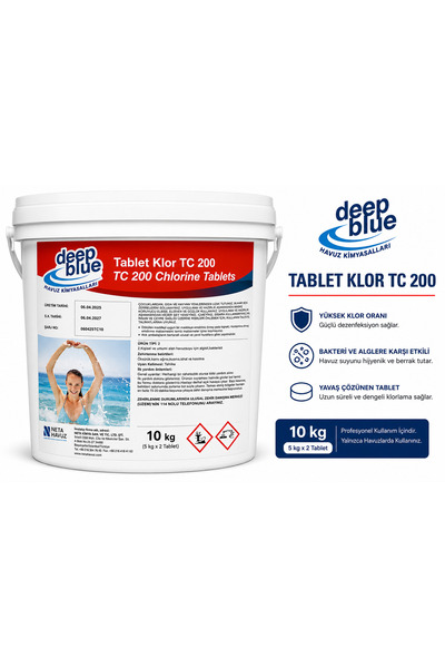 %90 lık TABLET KLOR 10 KG
