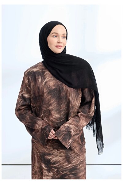 ARMANDA Organic Touch Viscose Shawl Black