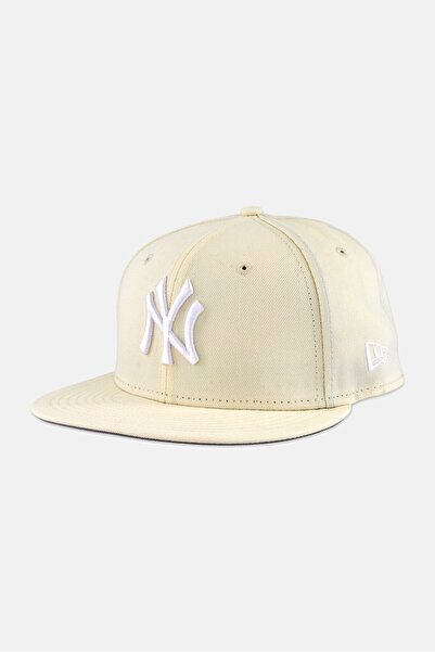 NEW ERA x MLB Men New York Yankees Fitted Cap, Cream