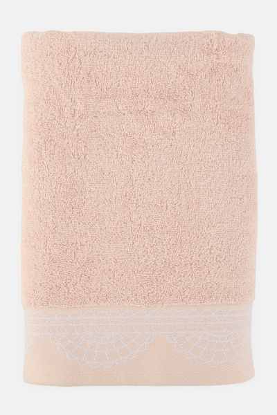 Home Collection Cotton Bath Towel, Pink