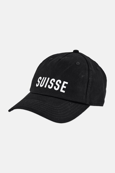 Puma Men Suisse Graphic Print Adjustable Cap, Black