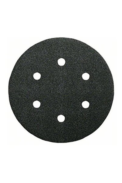 Bosch Set of 5 Round Abrasive Discs 150mm G600 6-Hole Velcro