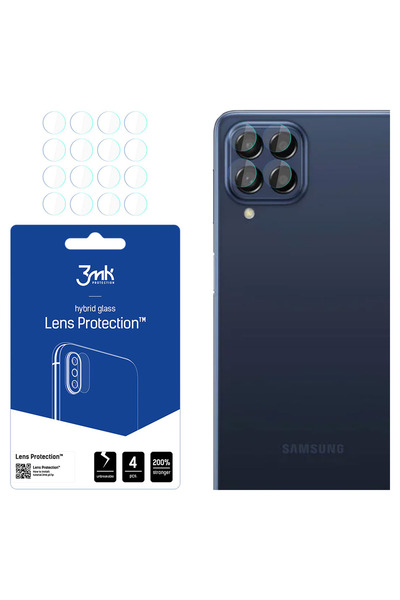 3MK Sticlă Hibridă Pentru Samsung Galaxy M53 5G Protecție Ecran Lentilă Pro