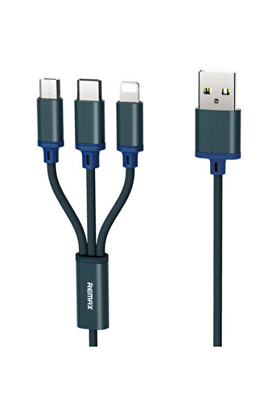 Remax Gition RC-131th Κανονικό Καλώδιο USB σε micro USB / Type-C / Lightning ...