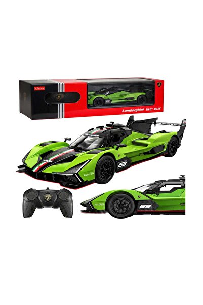 LEAN Mașină cu telecomandă Lamborghini SC63 RC 1:24, Verde, 29456