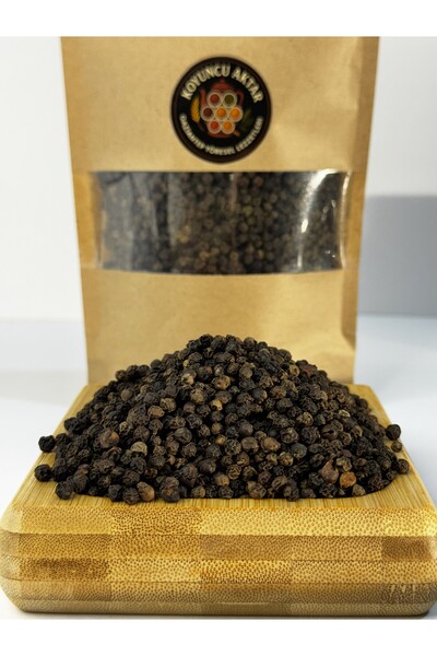 Tane Karabiber 100 Gr | Doğal Siyah Karabiber | Değirmenlik Karabiber | Yemek ve Çorbalar İçin