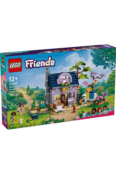 LEGO ® Friends - Casa apicultorilor si gradina cu flori (42669)