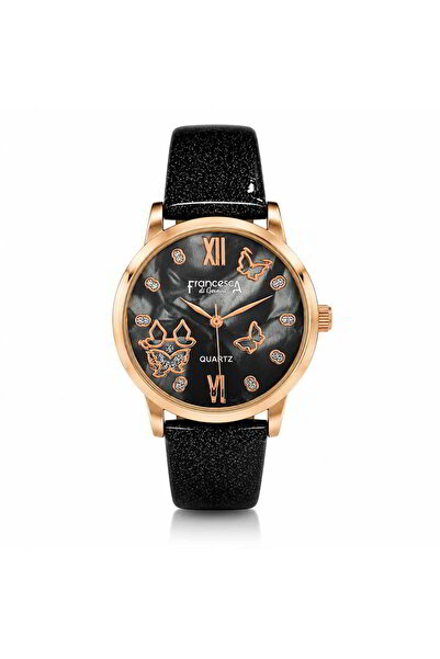 Watch Ceas de dama, Francesca di Geneva, Negru, FF475