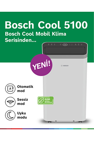 Bosch Cool5100 Portatif Mobil Klima 12000 btu